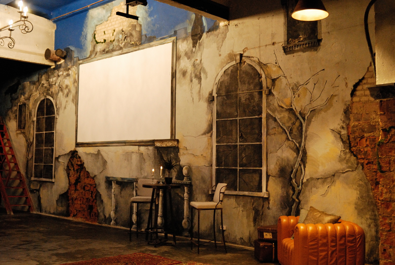 Лофт площадка на старом заводе