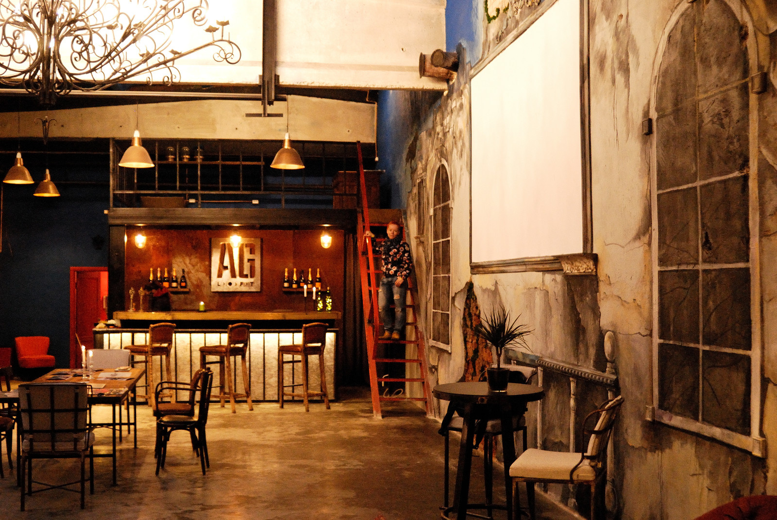 Обложка проекта: Лофт площадка на старом заводе