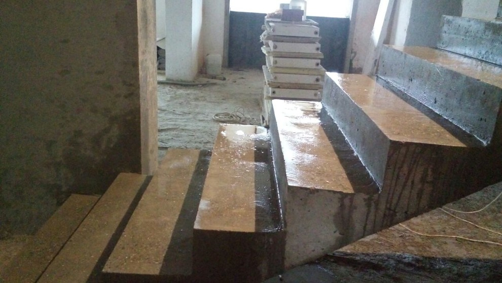 Обложка проекта: Бетонные лестницы.