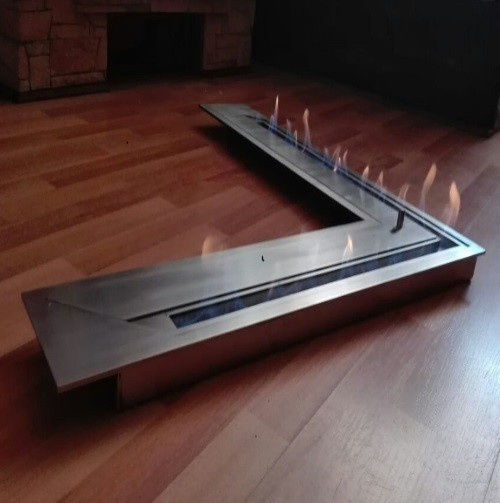 Обложка проекта: Угловой биокамин