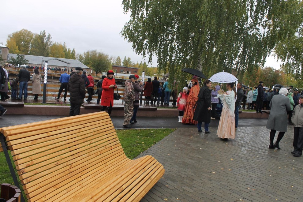 набережная в Менделеевске