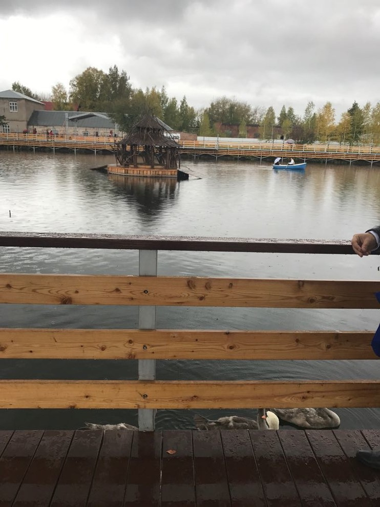 набережная в Менделеевске