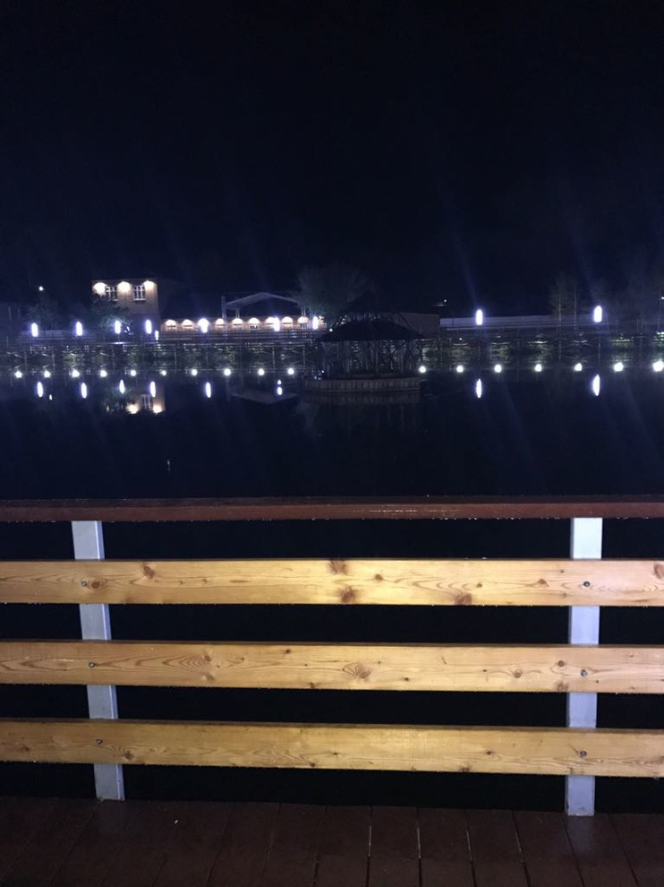 Обложка проекта: набережная в Менделеевске