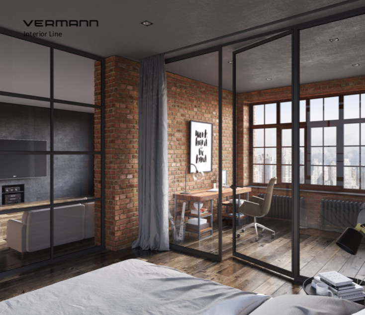 Интерьерные перегородки и двери Vermann