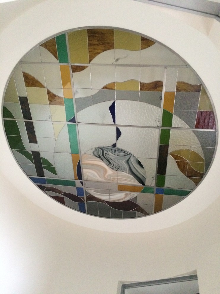 Витражный потолок