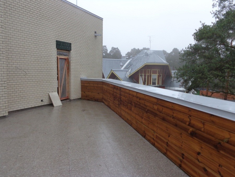 Фасад из клинекрного кирпича