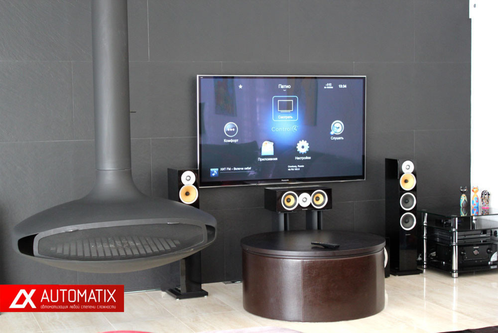 ГОСТИНАЯ С КАМИНОМ