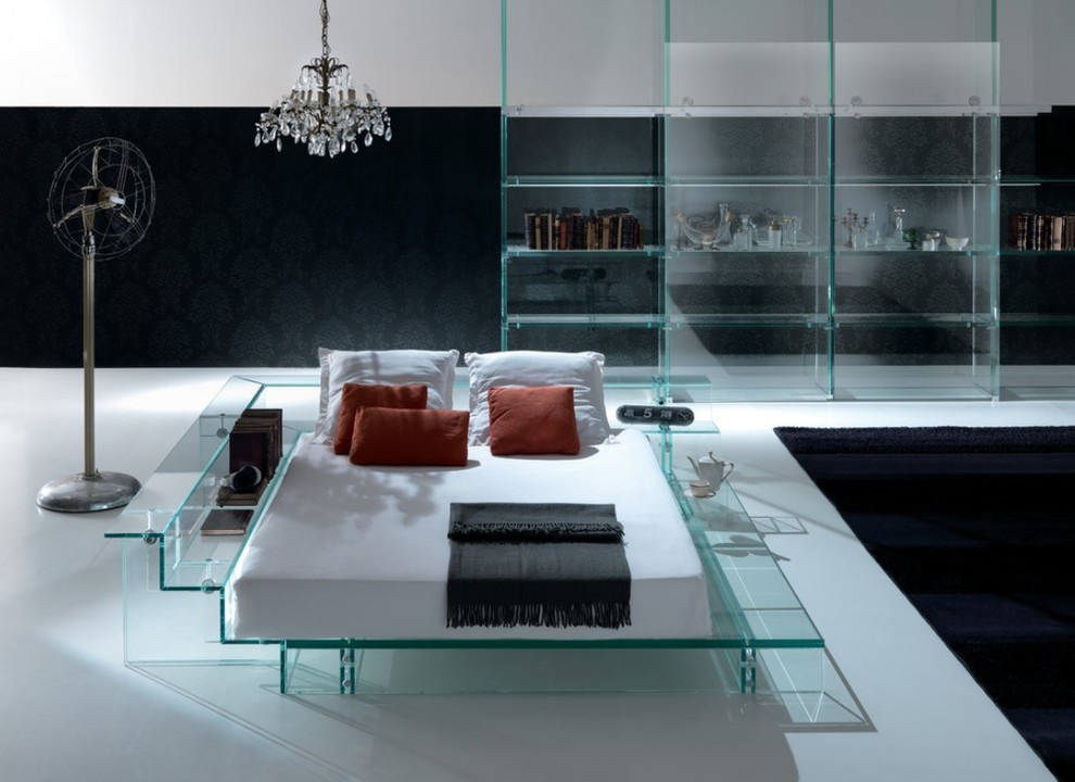 GLASS BED