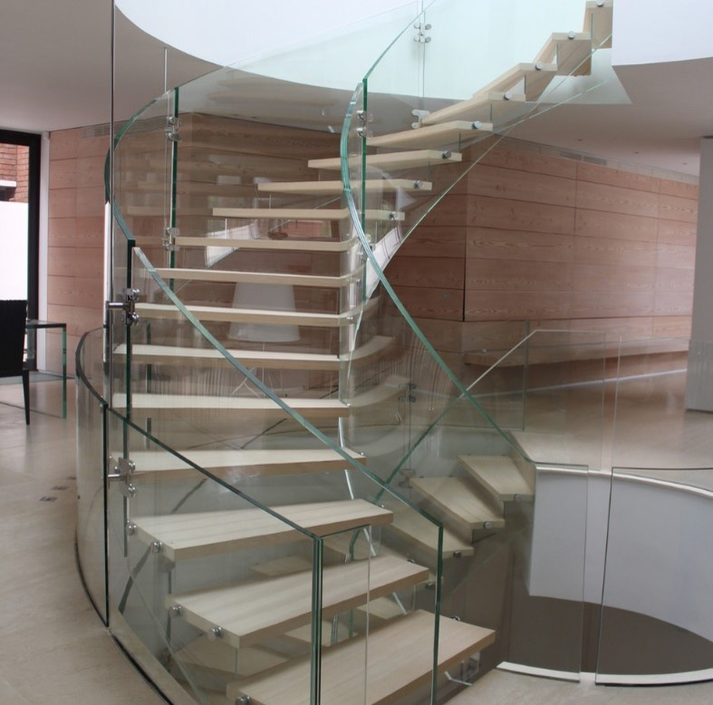 GLASS STAIRCASES