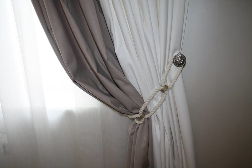 Текстильное оформление квартиры ЖК "Виноградный"