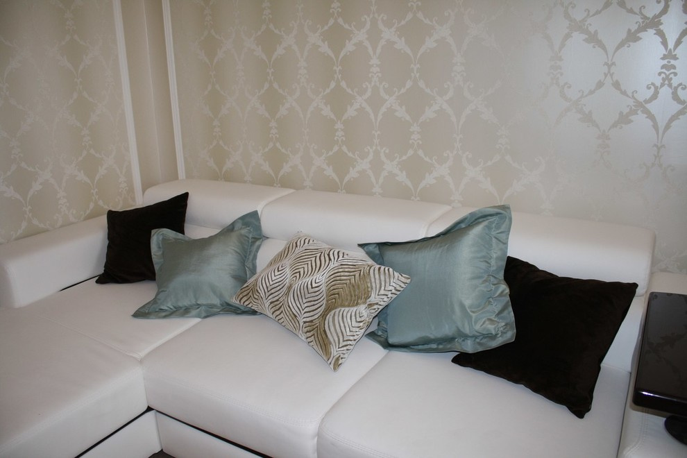 Текстильное оформление квартиры ЖК "Виноградный"