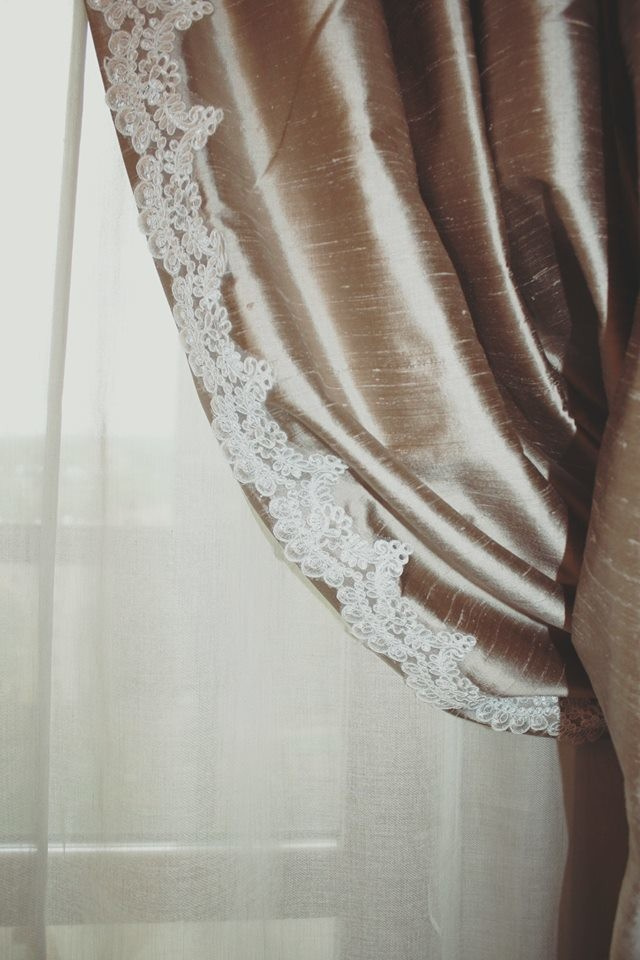 Текстильное оформление квартиры ЖК "Виноградный"