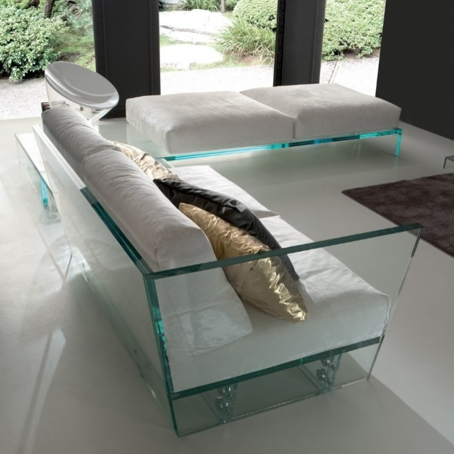 GLASS SOFA