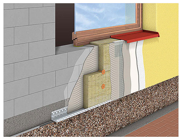 Ремонт фасада коттеджа