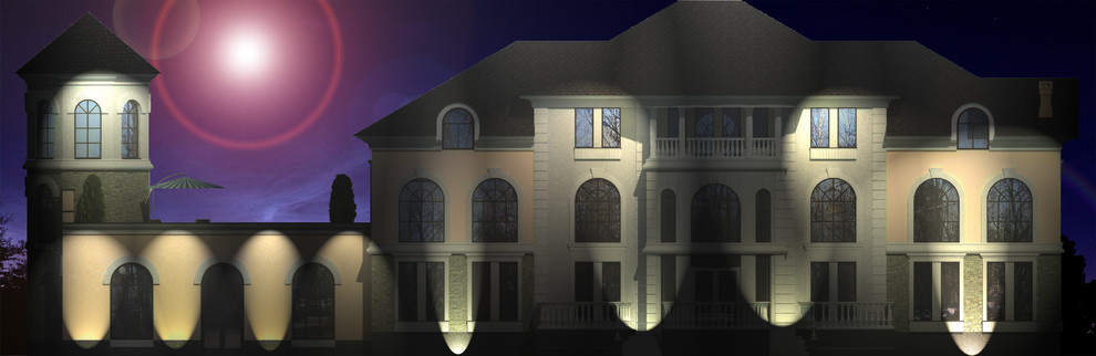 Ремонт фасада коттеджа