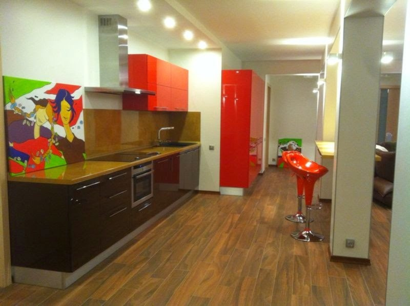 Установленные кухни