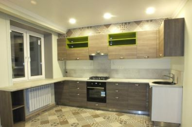 Установленные кухни