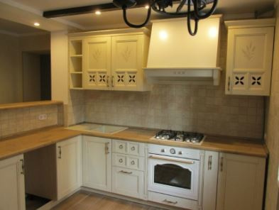 Установленные кухни