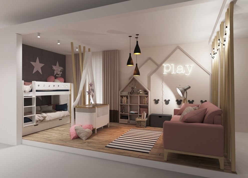 выставка  " Interioroom" 2017 Скандинавская детская для двух детей