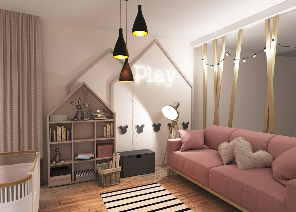 выставка  " Interioroom" 2017 Скандинавская детская для двух детей