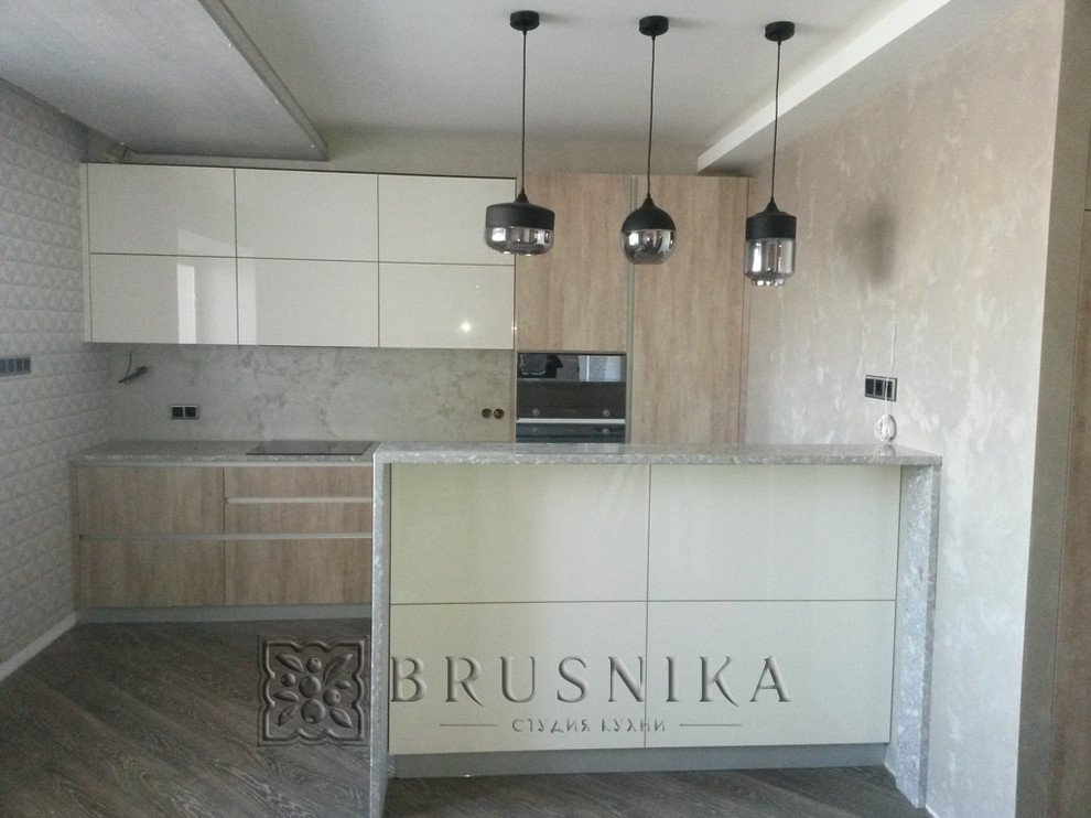 Кухня модерн с островом