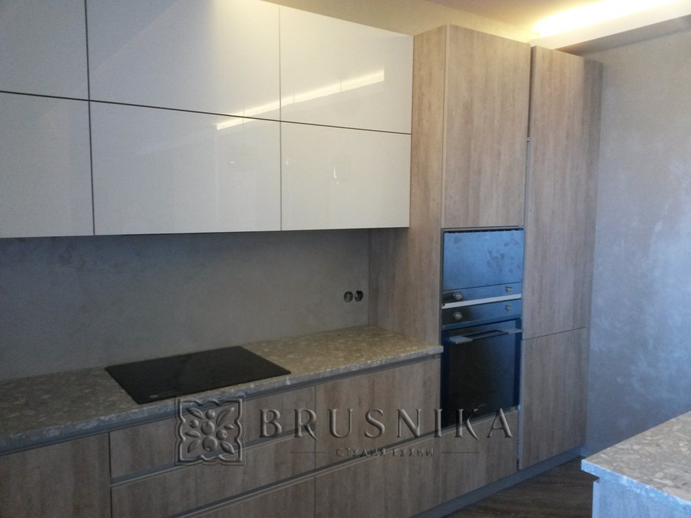 Кухня модерн с островом