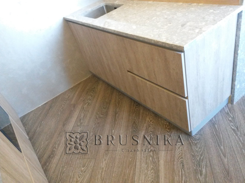 Кухня модерн с островом