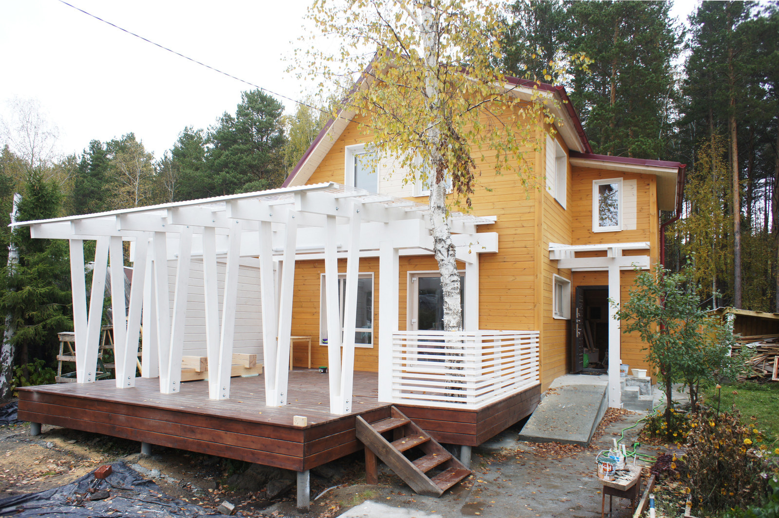 Терраса в Палкино