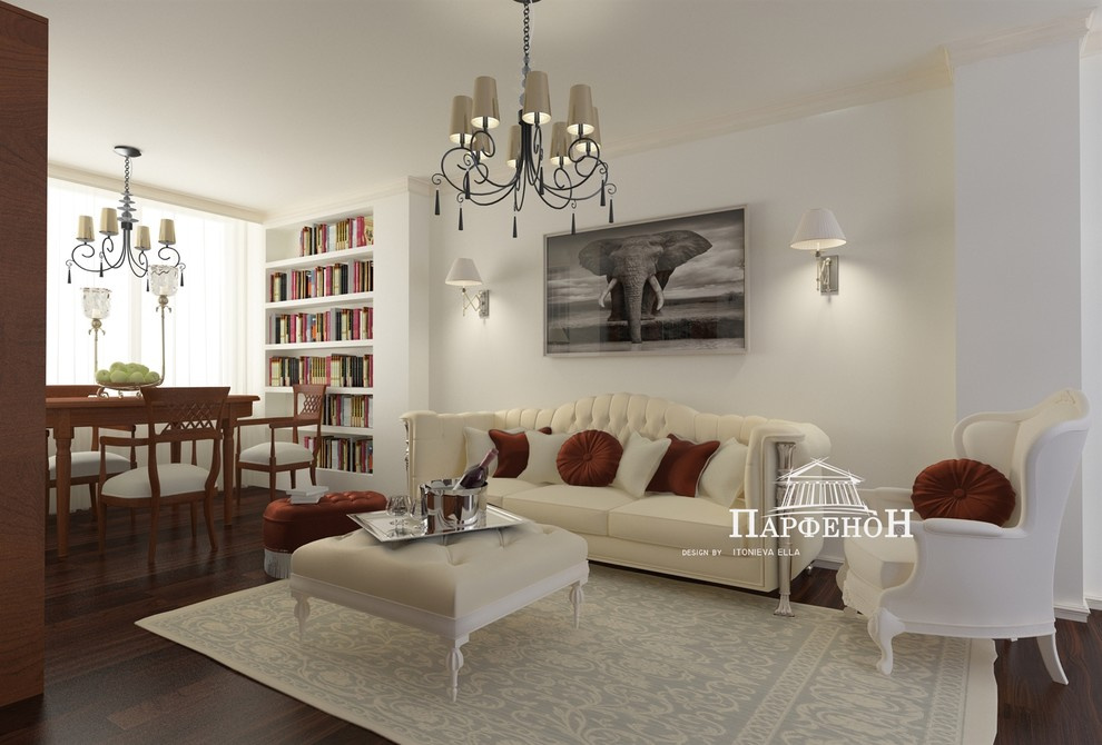 классический дизайн 90м.кв