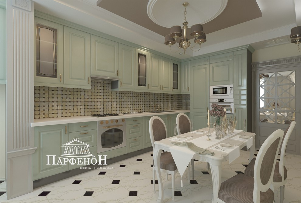 классический дизайн 90м.кв
