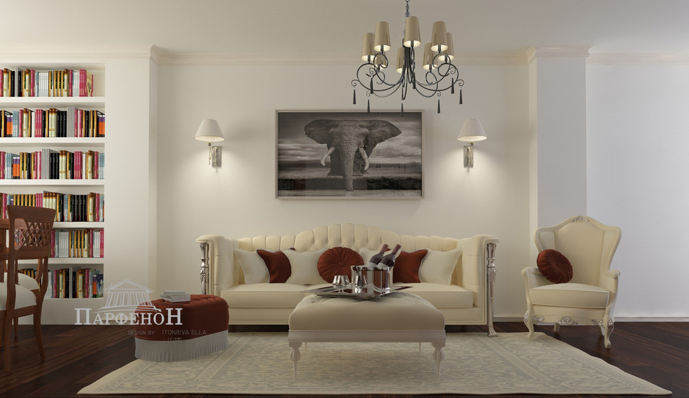 классический дизайн 90м.кв