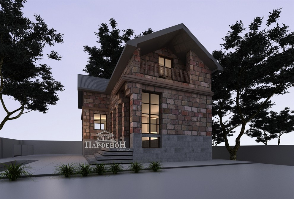 Дом из туфа в Горах Осетии