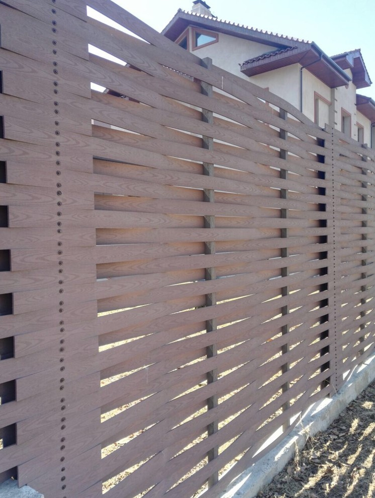 Обложка проекта: Забор из Шпалеры DeckWOOD