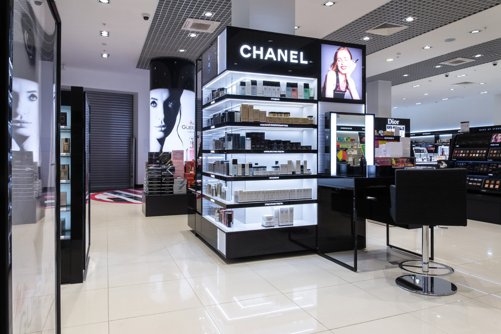 Съемка экспозиции для CHANEL LLC  в сети магазинов "Иль де Боте"