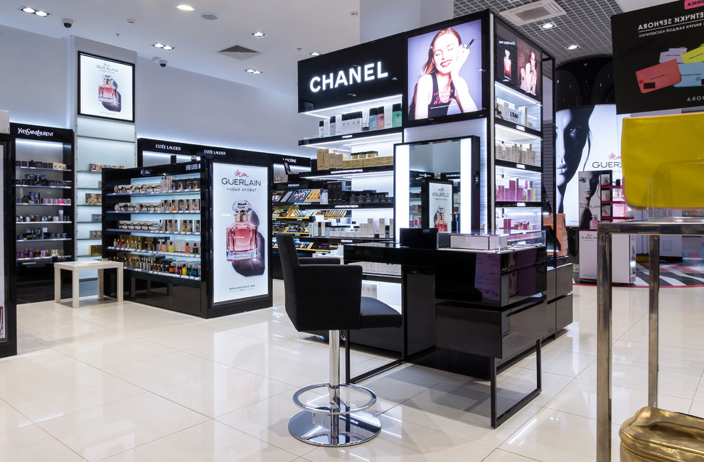 Съемка экспозиции для CHANEL LLC  в сети магазинов "Иль де Боте"