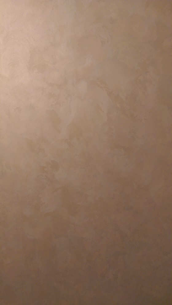 Квартира, прихожая. Бюджет. Нанесение "Мокрый шёлк" San Marco