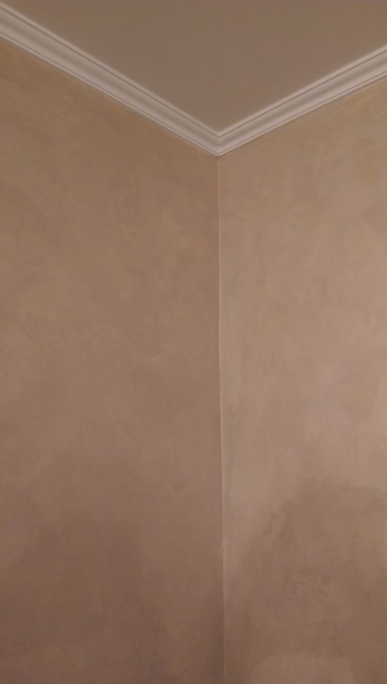 Обложка проекта: Квартира, прихожая. Бюджет. Нанесение "Мокрый шёлк" San Marco