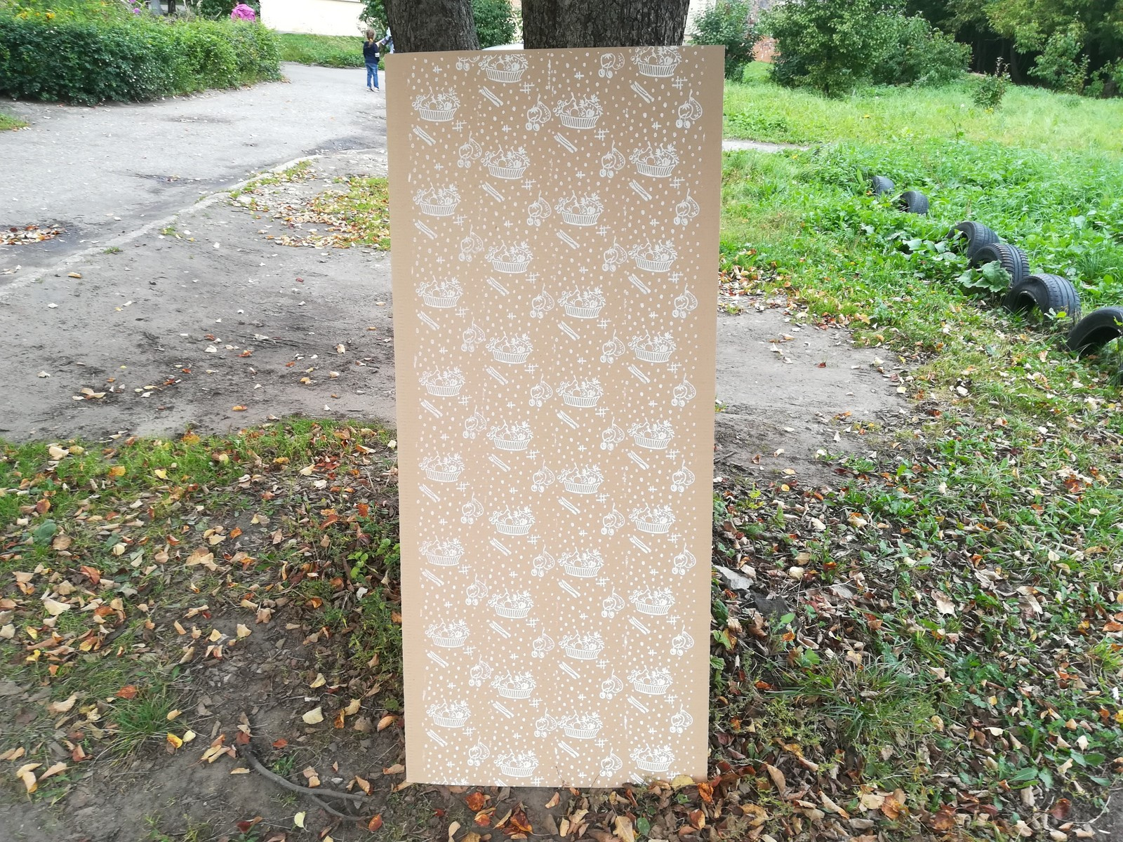 Узорный валик "Фрукты"