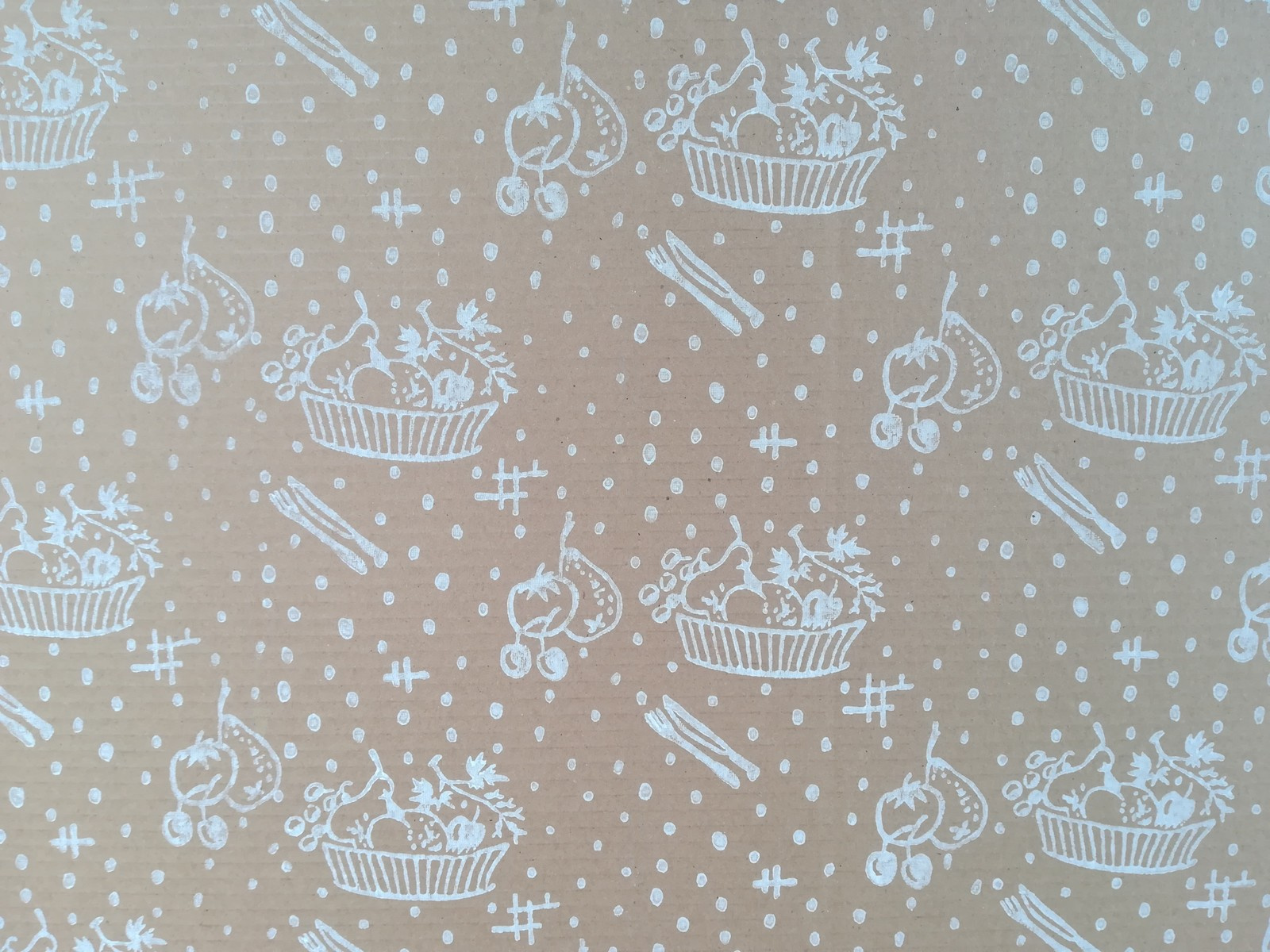 Узорный валик "Фрукты"