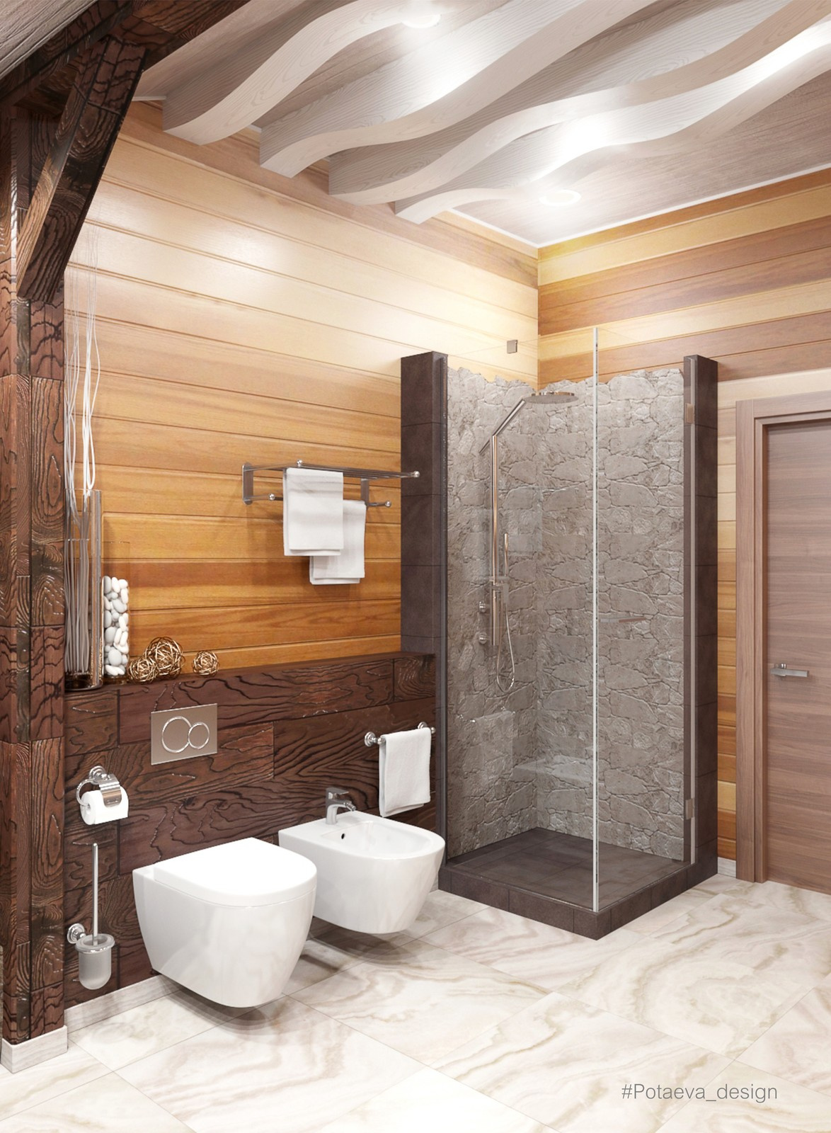 Обложка проекта: Дизайн проект ванной комнаты