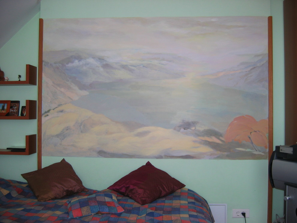 Росписи в интерьере