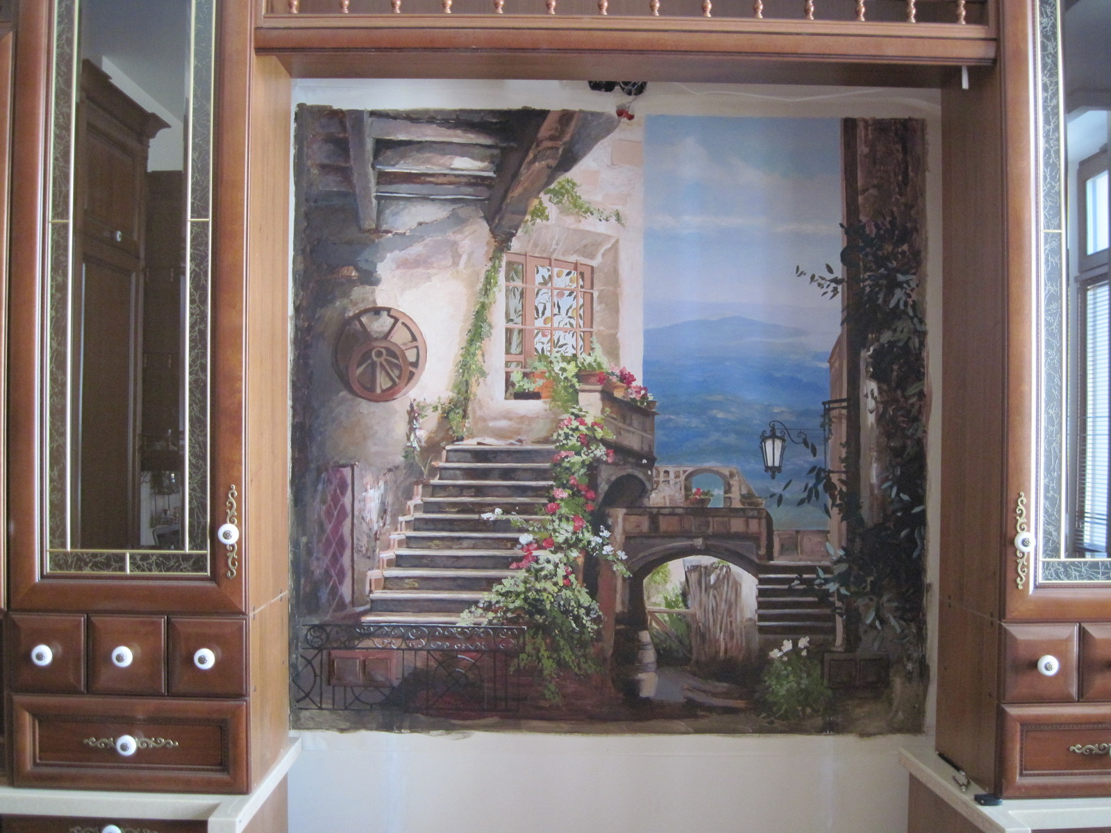 Росписи в интерьере