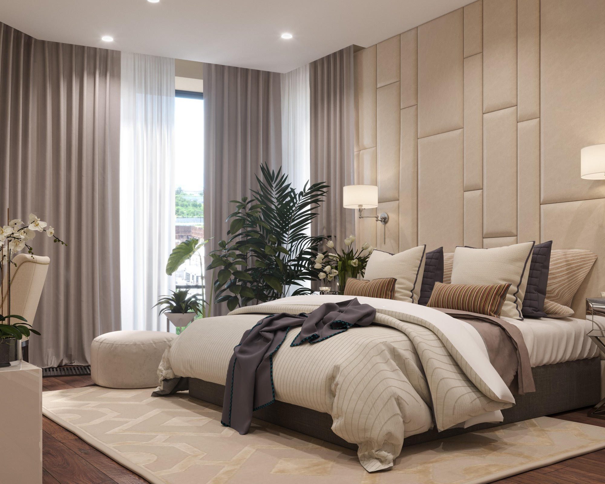 Сколково-Парк. Квартира современная классика. 145 кв.м.