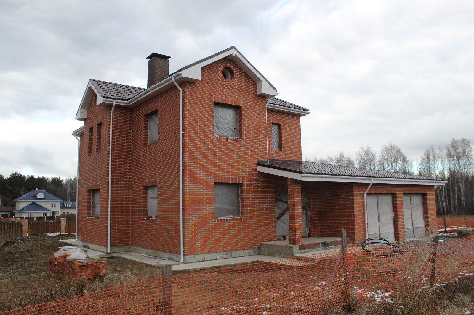 Проектирование. Строительство. Дом из кирпича.