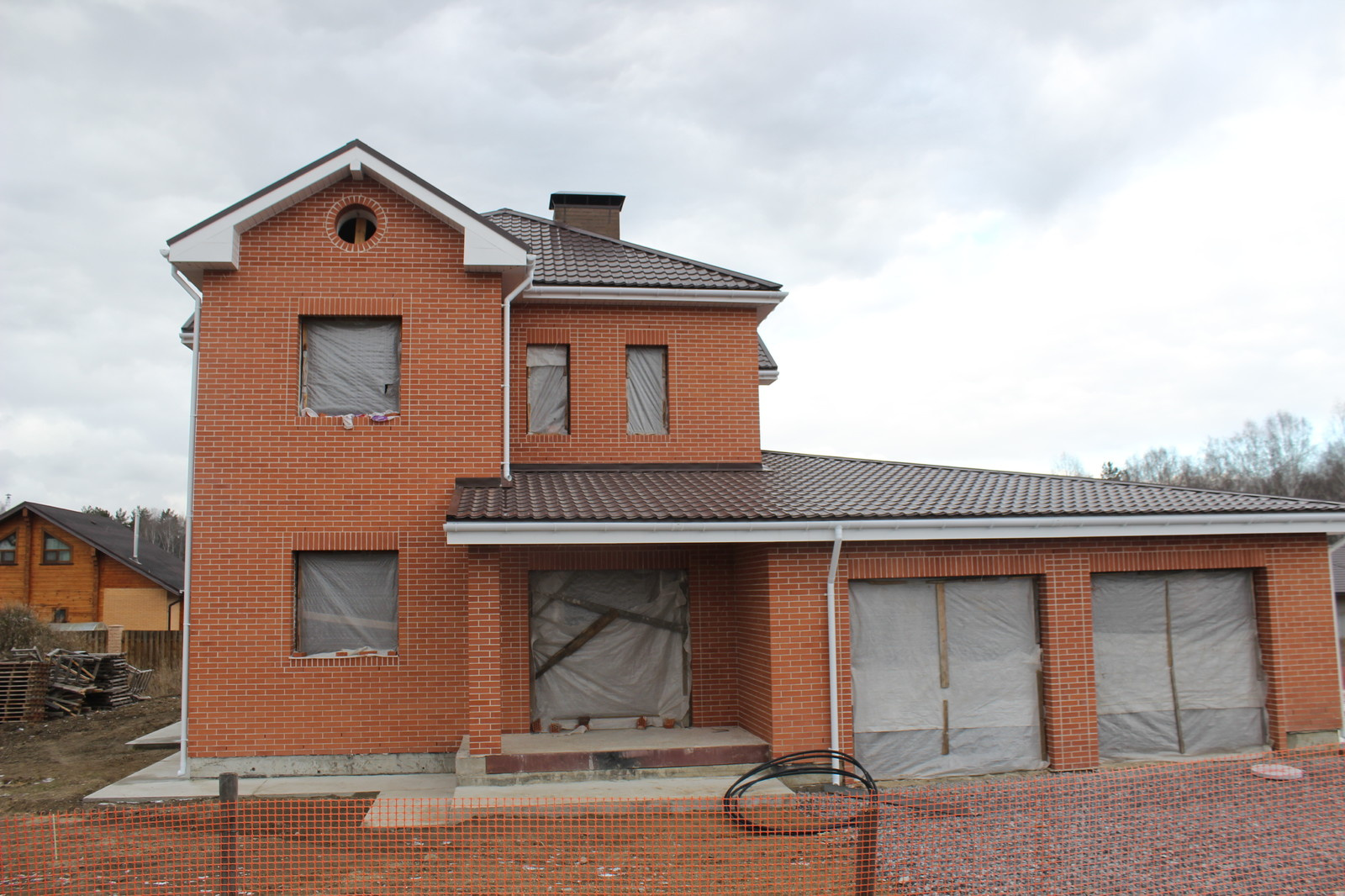 Проектирование. Строительство. Дом из кирпича.
