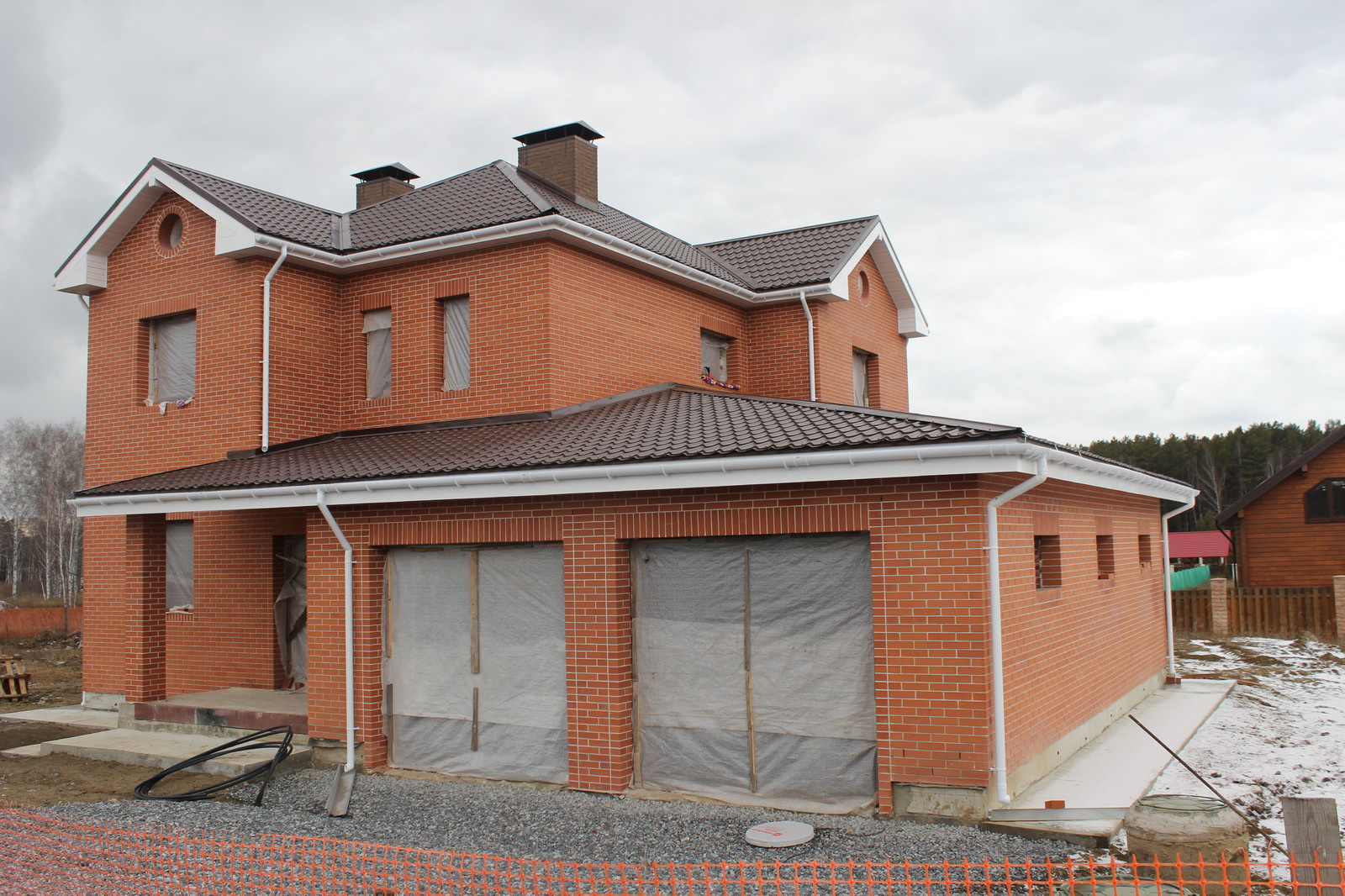 Проектирование. Строительство. Дом из кирпича.