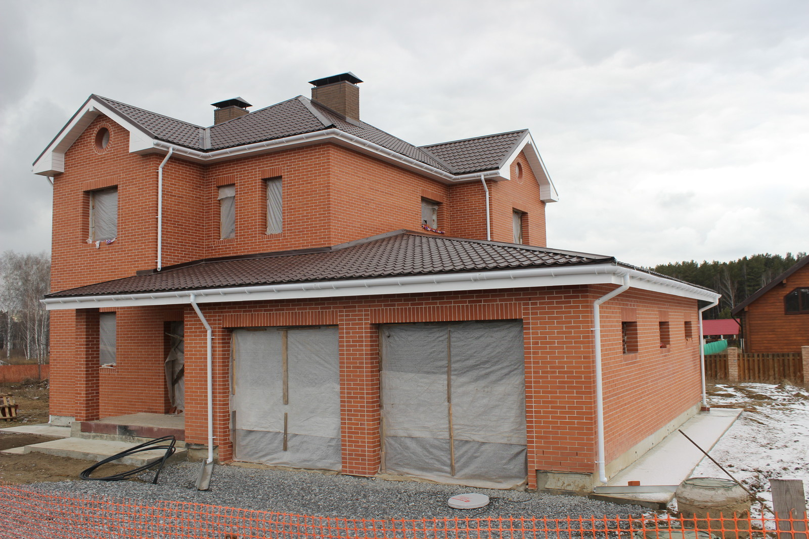 Проектирование. Строительство. Дом из кирпича.