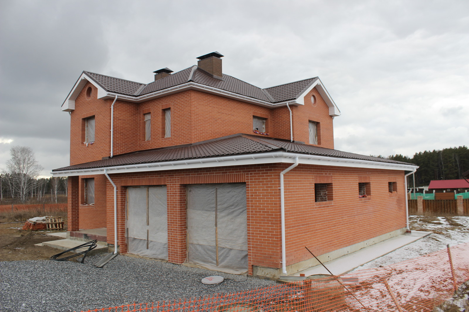 Проектирование. Строительство. Дом из кирпича.