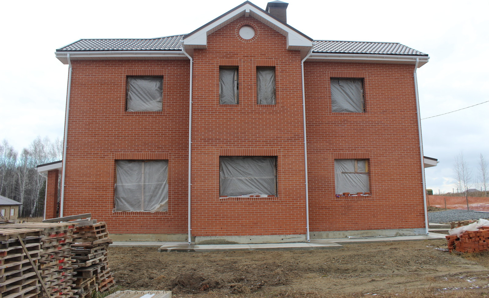 Проектирование. Строительство. Дом из кирпича.