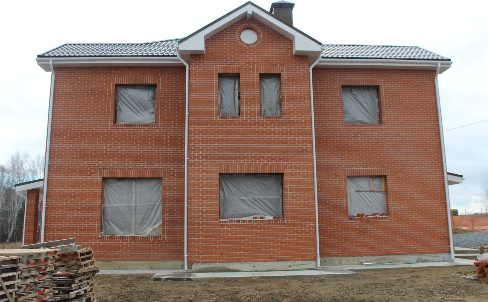 Проектирование. Строительство. Дом из кирпича.